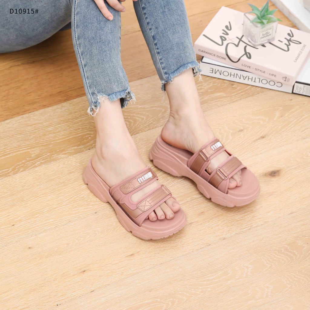 FTTILOP Slippers For Women With Rubber Sandal D10915