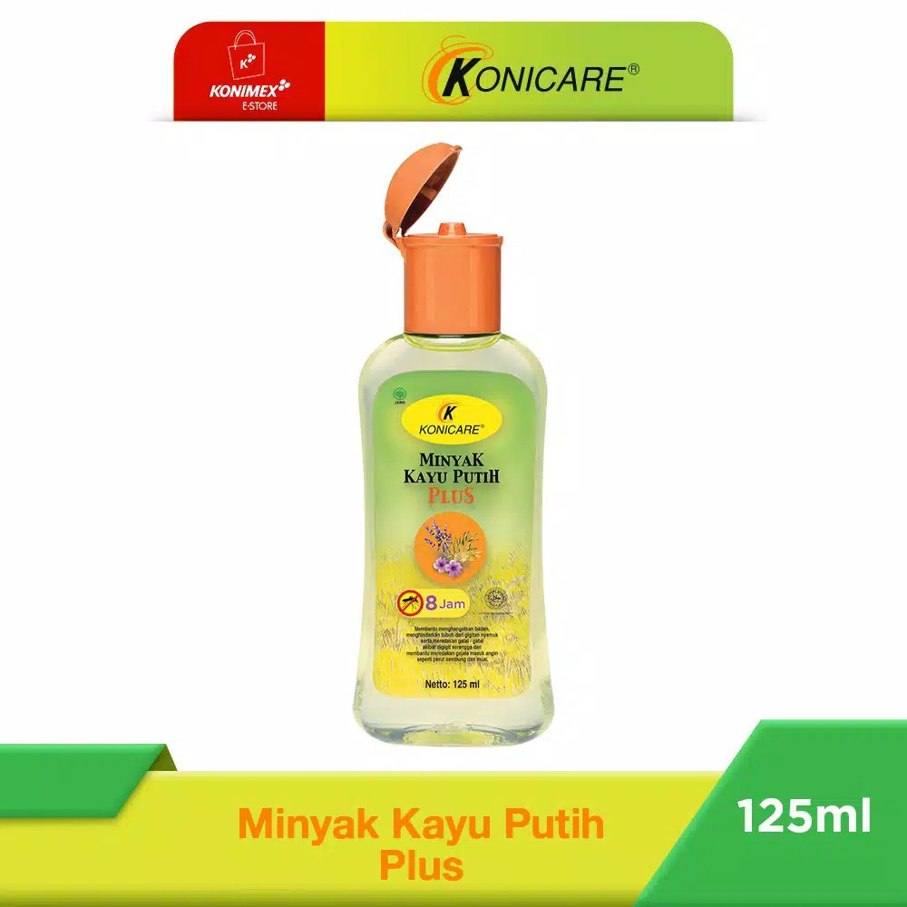 KONICARE Minyak Kayu Putih Plus Anti Nyamuk Botol 125 ml