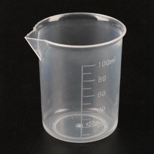 Measuring Cup 100ml Gelas Takar 100ml Beaker Plastic Beaker Glass 100ml Gelas Ukur Plastik Shopee Indonesia
