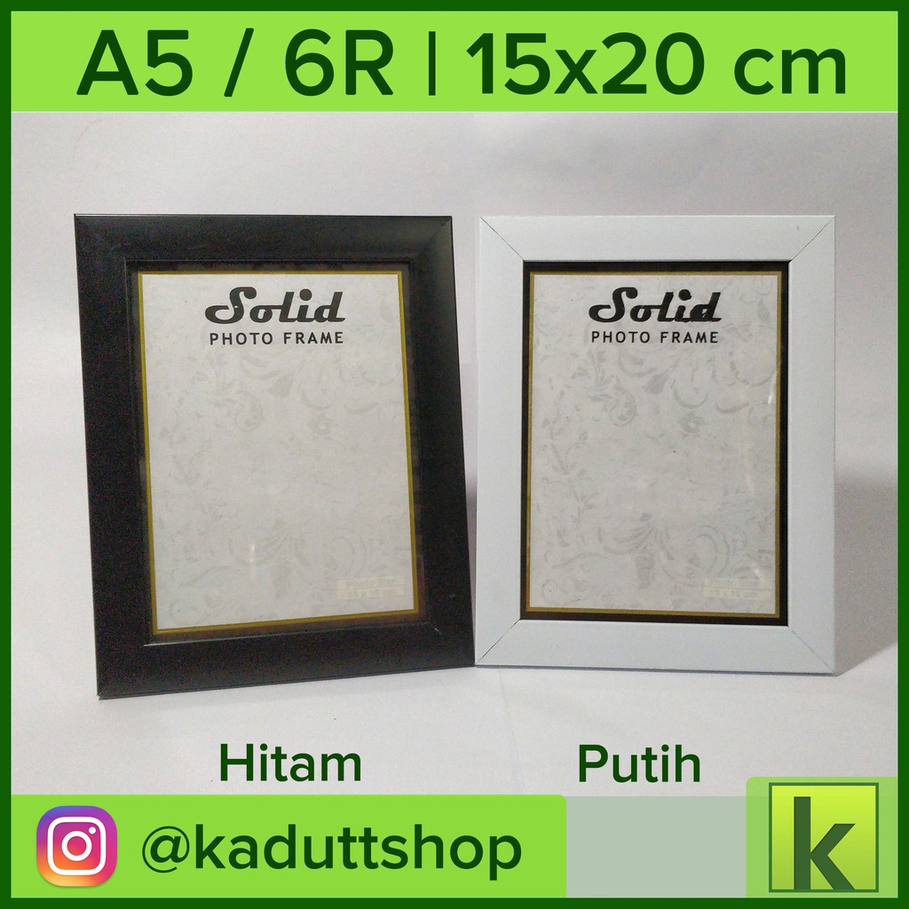 Jual Bingkai Pigura Frame Foto 6r A5 15x20 Cm Murah Indonesia