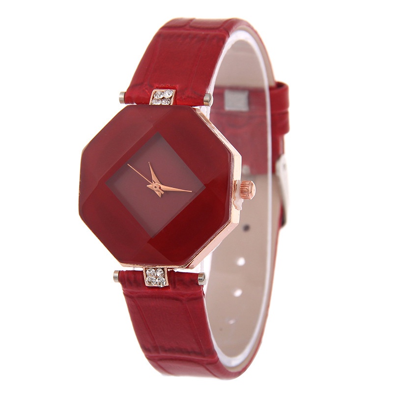 Jam Tangan Wanita A0091 Prism Berlian Cermin Jam Tangan Wanita