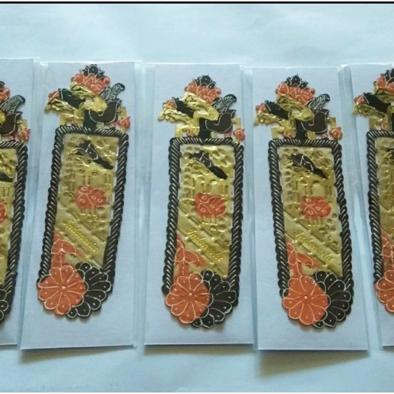 

pembatas buku wayang