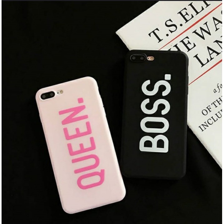 [S13] Soft Case Tpu Queen Boss for Oppo Vivo Xiaomi Realme Samsung Iphone