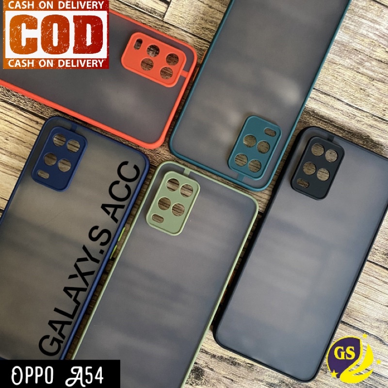 OPPO A55 4G / A76 A96 4G Oppo A95 4G A16 A54 A 54 A74 4G 5G 2021 SOFT CASE DOVE MATTE ARMOR TRANSPARAN PROTECTOR CAMERA CASING