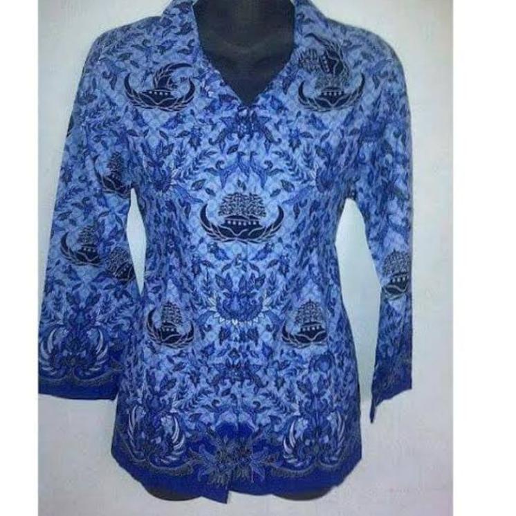 Keluaran Terbaru.. COD Baju Kemeja Seragam Batik PGRI KORPRI Wanita Cewek ASN PNS DINAS GURU