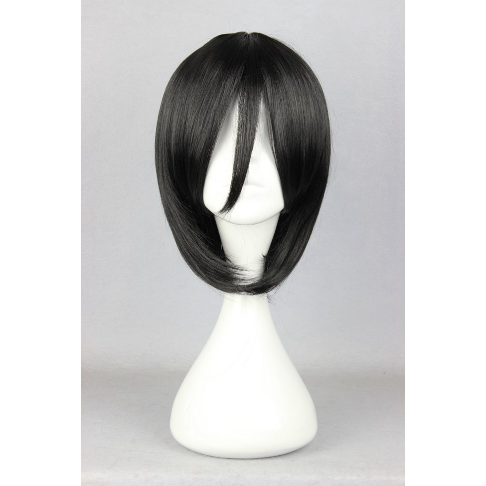 Wig MCoser Black 35 cm 365A - Attack On Titan - Mikasa Ackerman