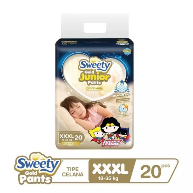 Sweety Gold Junior Pants Tipe Celana XXXL20