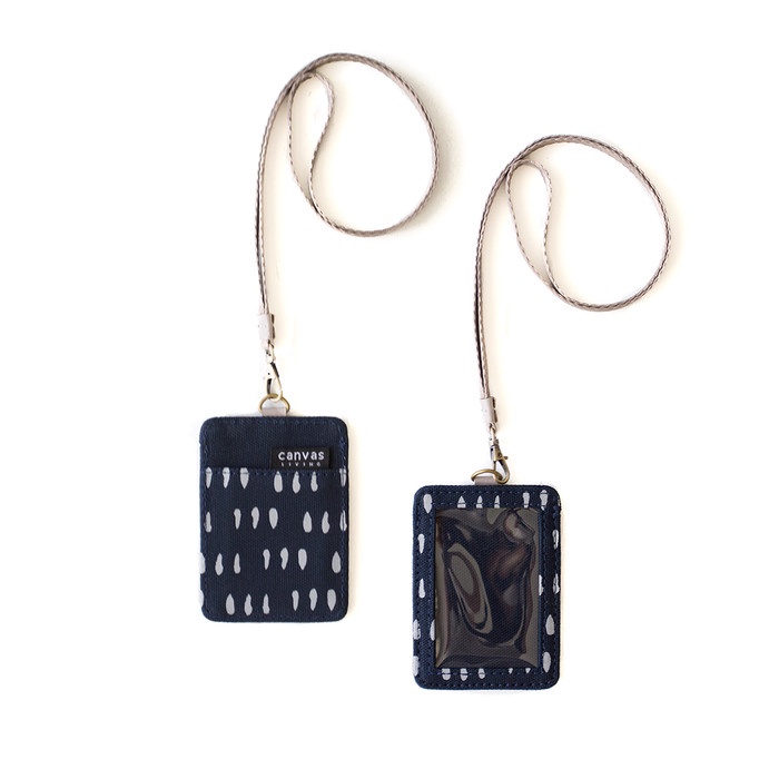 

Id Lanyard Coma Navy Canvas Living 092