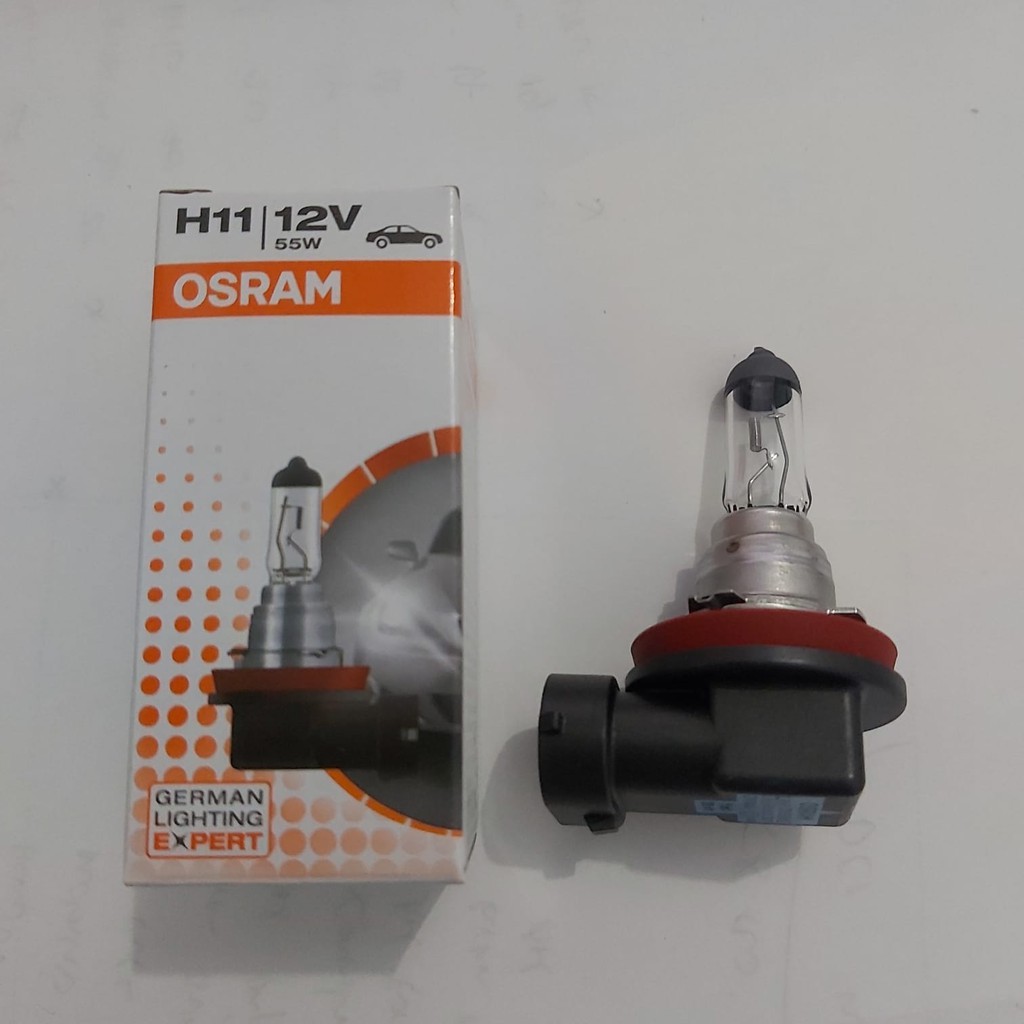 BOHLAM OSRAM H11 / LAMPU FOGLAMP MOBIL H11 12V 55W STANDARD UNIVERSAL