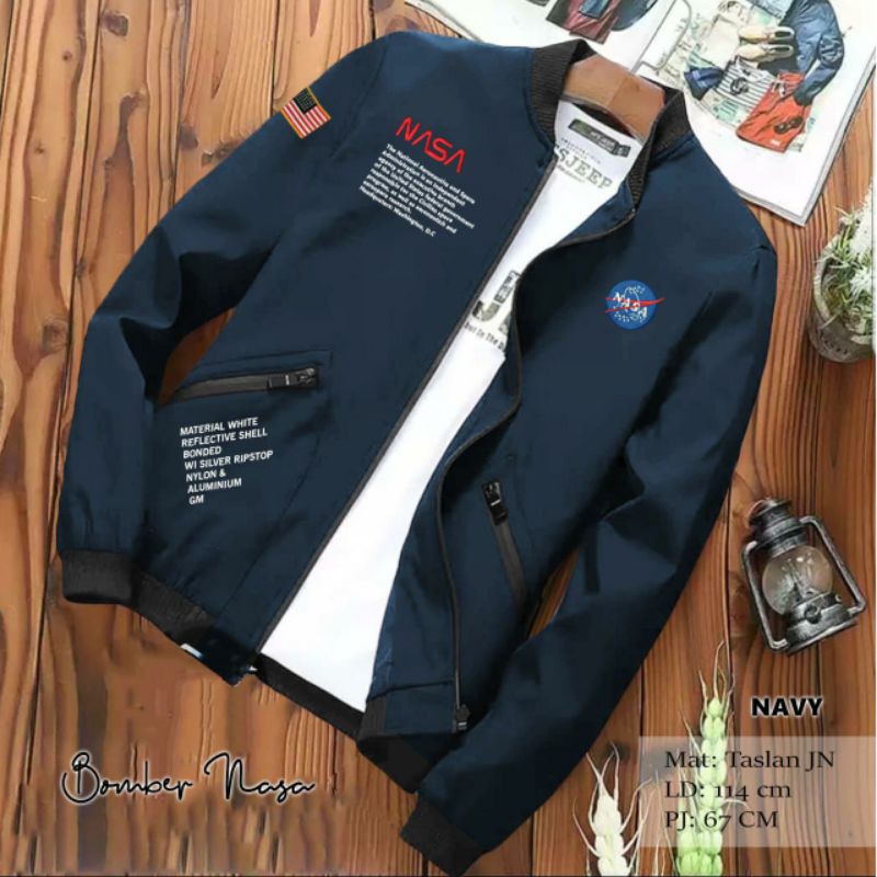 Jaket Bomber Nasa