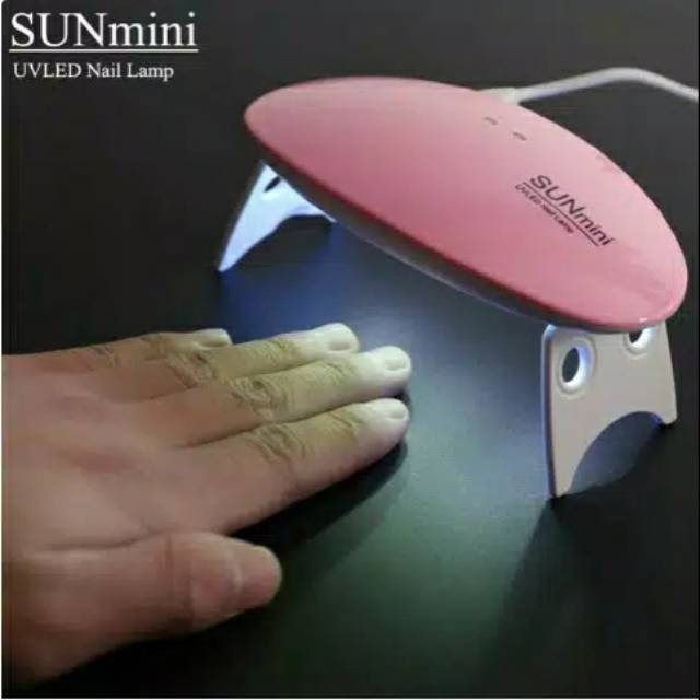 Lampu LED UV Mini 6W Portabel Nail Dryer Untuk Pengering Kutek Gel Dengan Display Uv lamp best seller