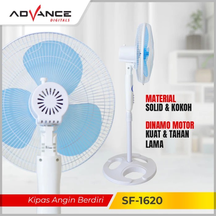 Advance Kipas Berdiri 16&quot; Standing Fan SF 1620