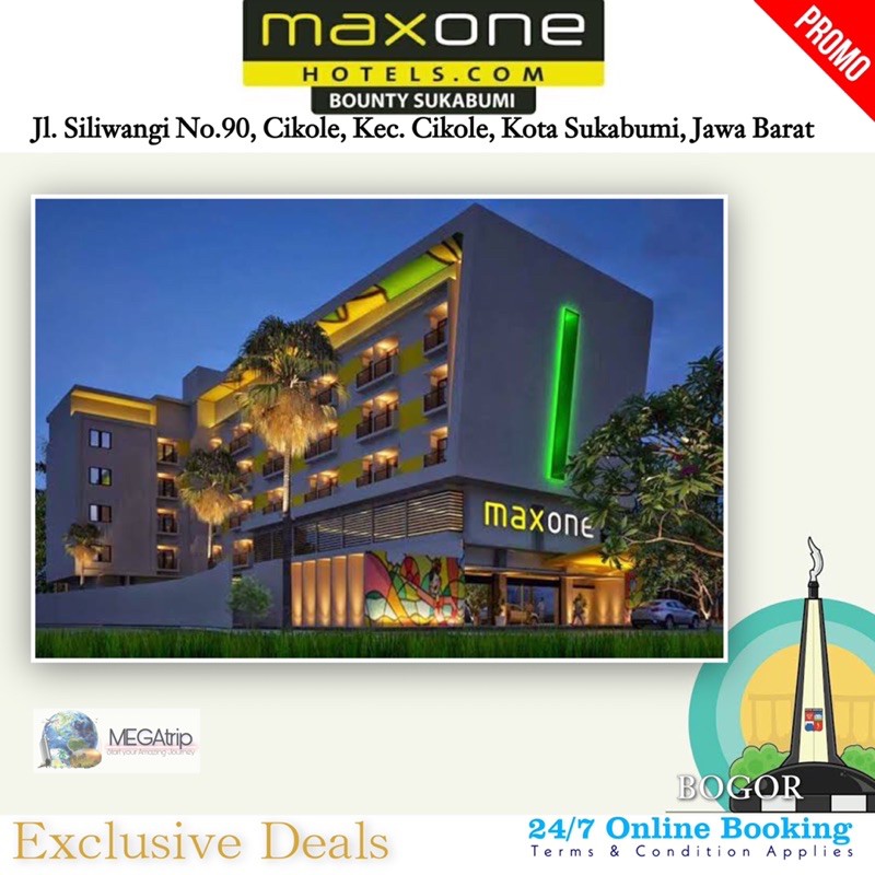Voucher Hotel MAXONE HOTEL SUKABUMI