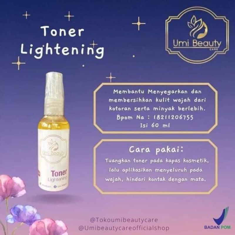 UBC umi beautycare by alfatih ECER (Toner)