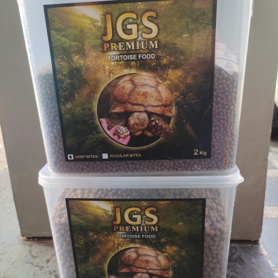 JGS PREMIUM TORTOISE FOOD PELET 2kg/Pelet Kura Kura Makanan Torto