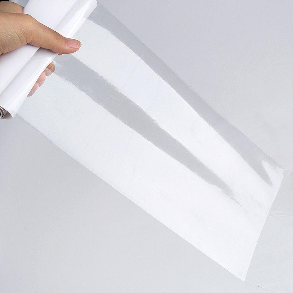 Lanfy Stiker Pelindung Frame Bumper Mobil Universal Bahan PVC Transparan