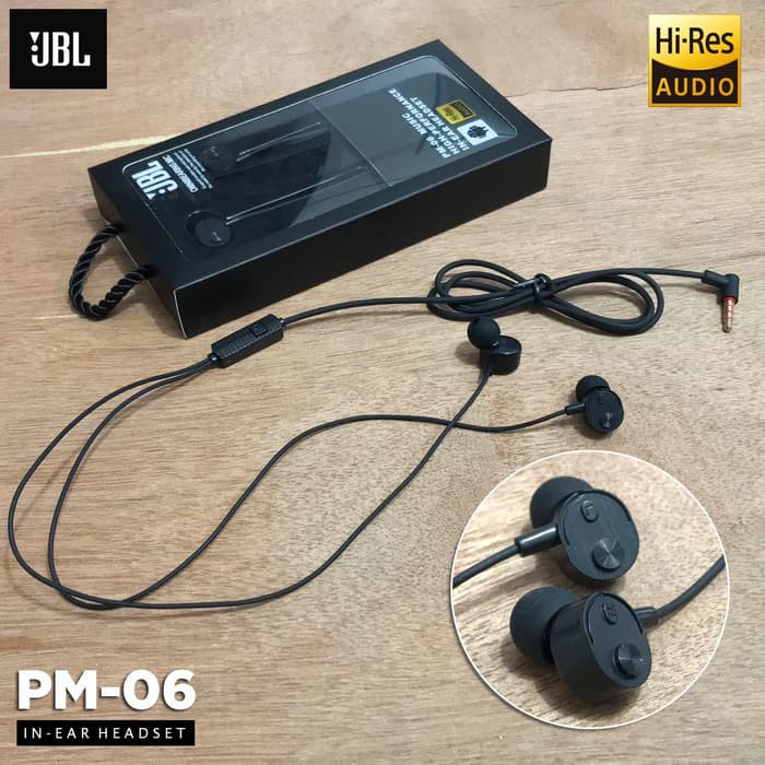 Zuki Store HANDSFREE / HEADPHONE / EARPHONE / HEADSET JBL PM06