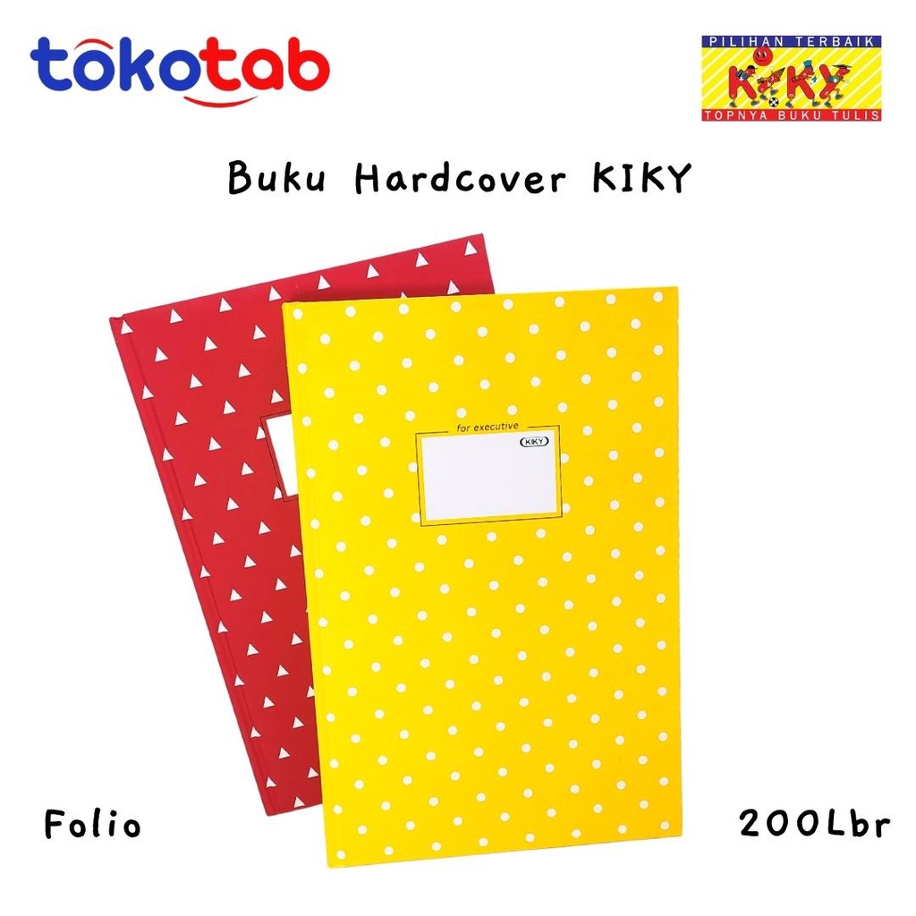 

Tokotab - KIKY Buku Folio 200 Hard Cover
