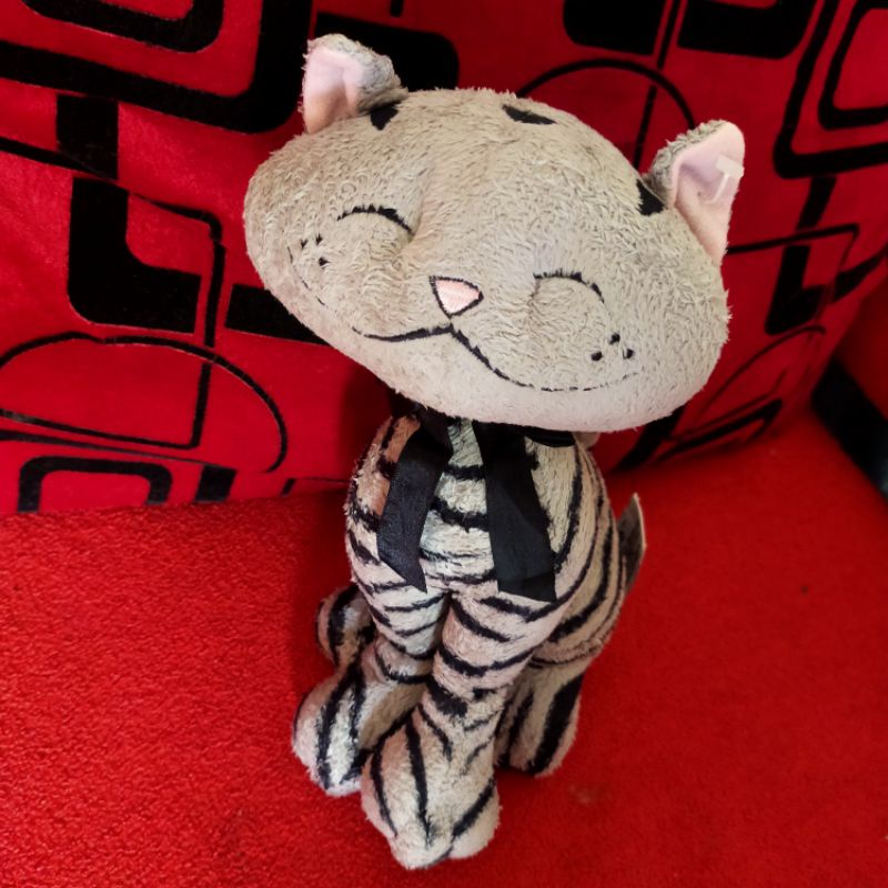 Boneka seken kucing Russ ori