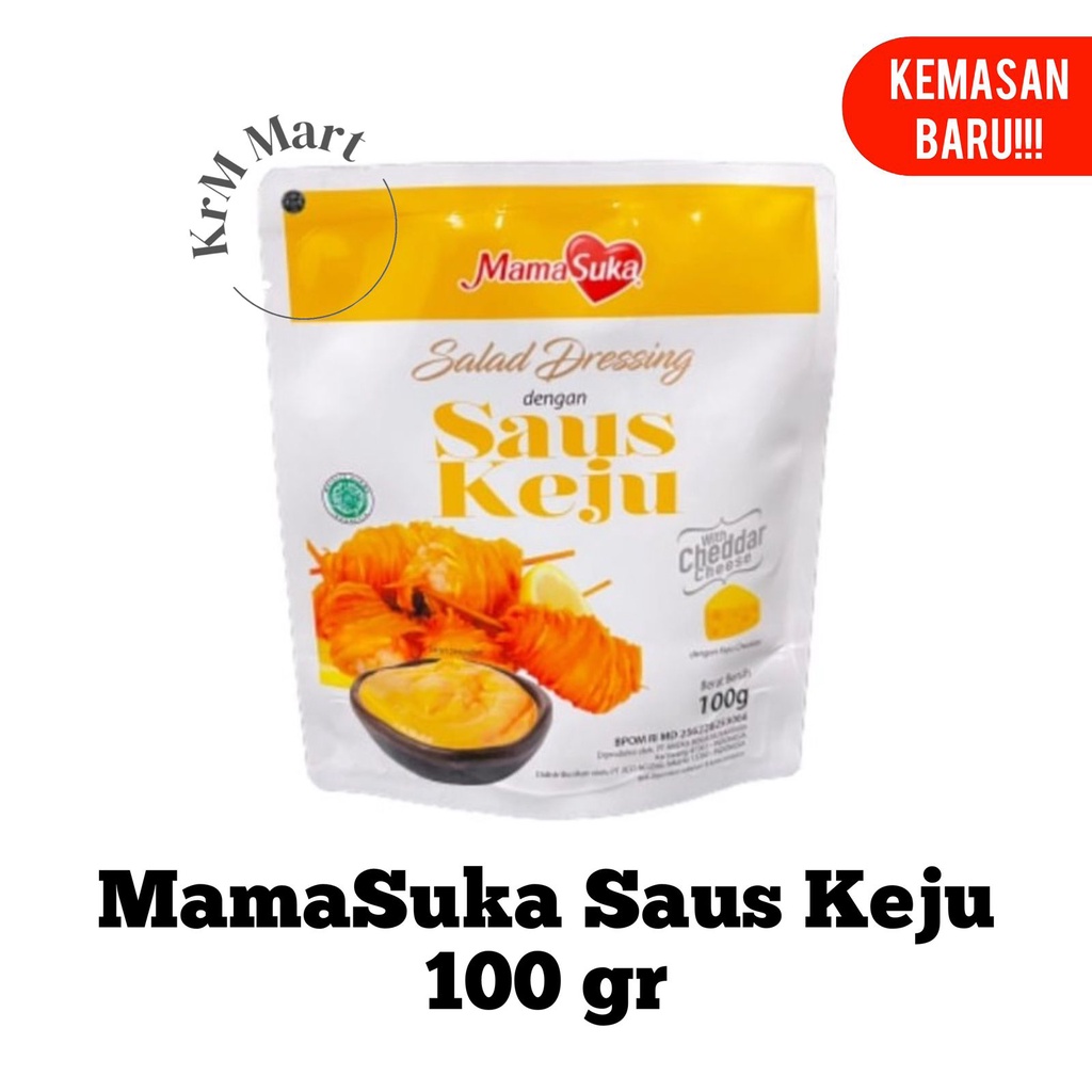 

MamaSuka Cheesy Mayo 100 gr cheese mayonnaise mayones saus keju sachet