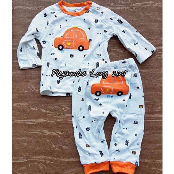 PROMO...BLUEFLY SIZE 3- 24 M ISI 2 SET SETELAN BAJU BAYI TANGAN PANJANG + CELANA PANJANG / 2 SET SETELAN BAJU BAYI TANGAN KUTUNG + CELANA PENDEK BLUEFLY SETELAN OBLONG SINGLET KUTUNG