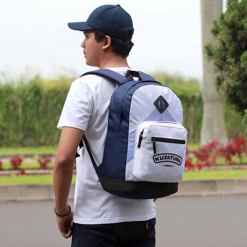 Tas Ransel Backpack Pria Tas Laptop Punggung Sekolah Kuliah Kerja Formal Garansi Original