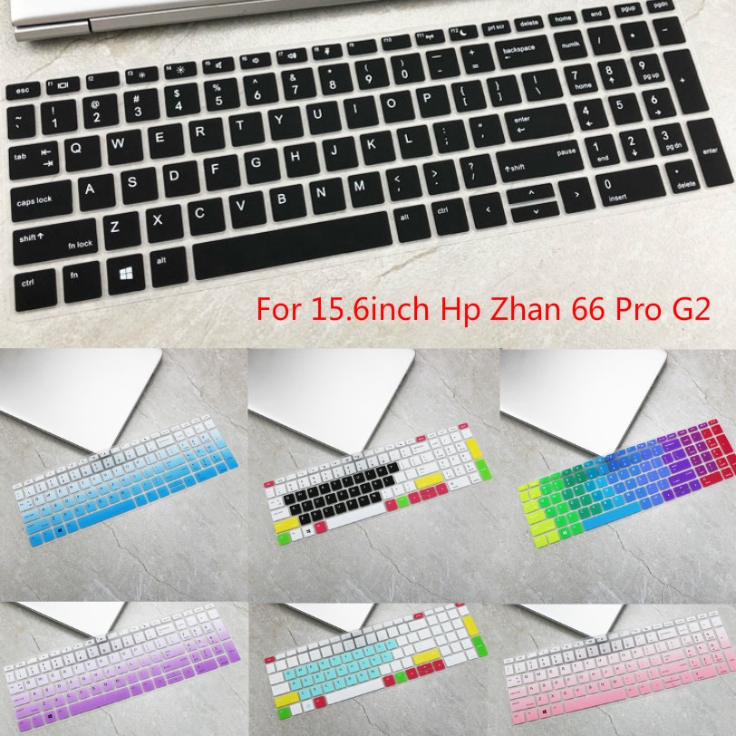 For 15.6inch Hp Zhan 66 Pro G2 Soft Ultra-thin Silicone Laptop Keyboard Cover Protector