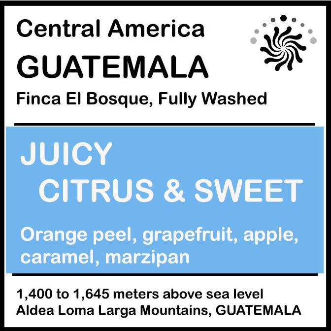 

GUATEMALA Finca El bosque Fully Washed