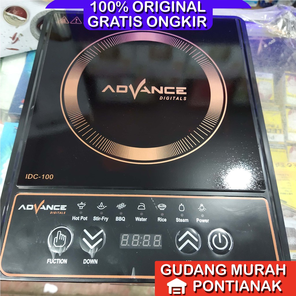 Kompor Listrik Induksi Advance IDC 100 Digitals