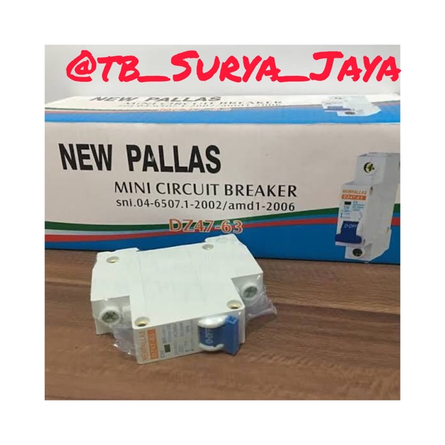 MINIATURE CIRCUIT BREAKER (MCB) 10 AMPERE NEW PALLAS