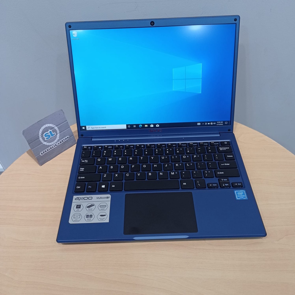 LAPTOP SEKOLAH BARU AXIOO MYBOOK 14F N4020 RAM 8GB 256GB SSD 2.5K IPS WIN10PRO