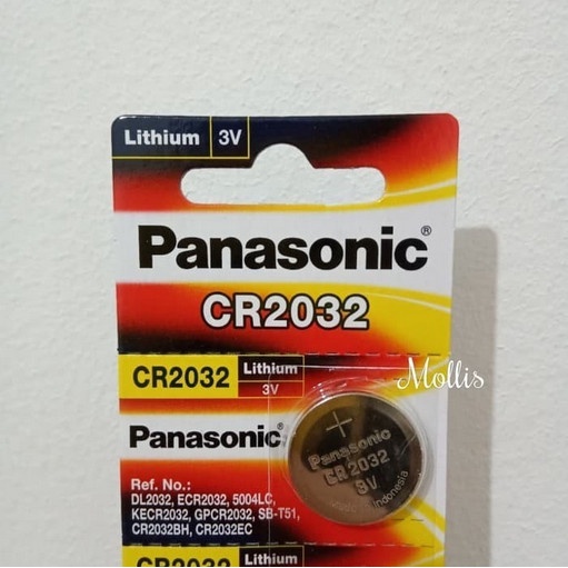 Baterai/Batre/Battery Cmos Panasonic CR2032 Jam remote mobil Kancing