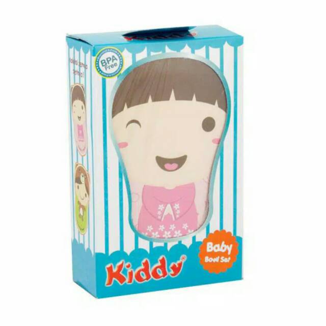 Set Mangkok Sendok Garpu Kiddy / Bowl Set Kiddy 8701