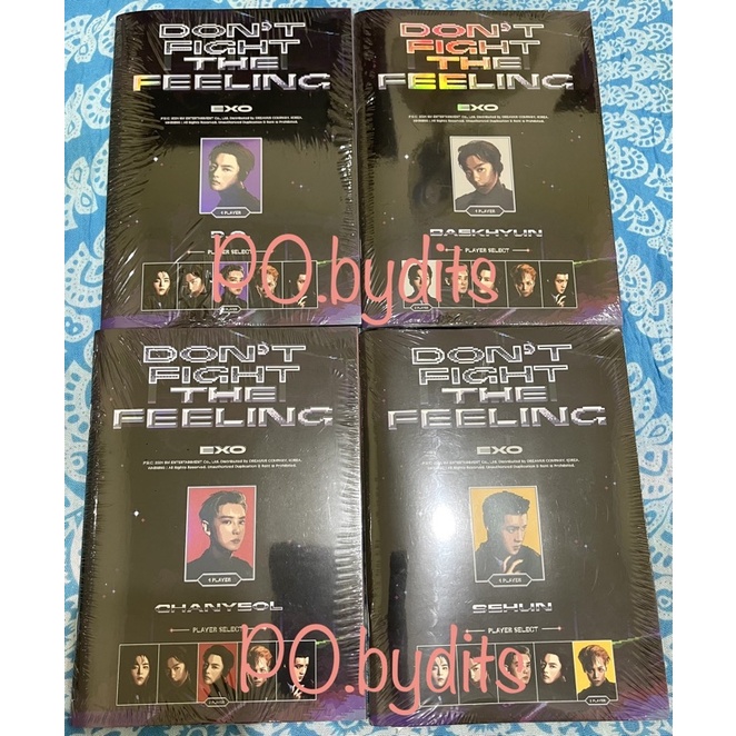 [READY EXPANSION VER.] EXO Special Full Album - DON'T FIGHT THE FEELING + POSTER Chanyeol Sehun DO