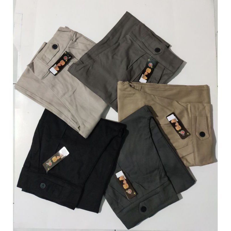 BAGGY PANTS PREMIUM PANJANG BAHAN TWILL COMBED 06