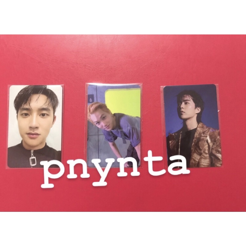 Photocard DFTF EXO (D.O., KAI, XIUMIN)