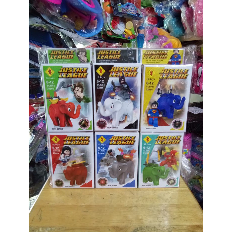 JK -  mainan hobi minifigure Lego justice league DC brick