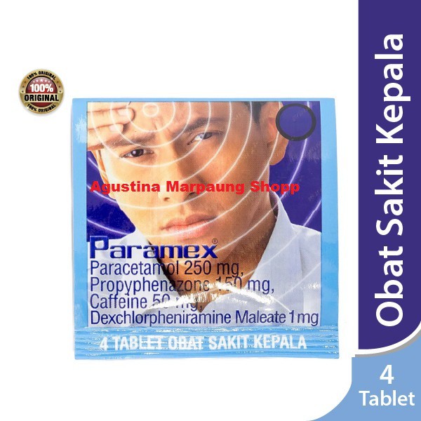 Paramex tablet // Paramek Nyeri Otot // Paramex Sakit Kepala