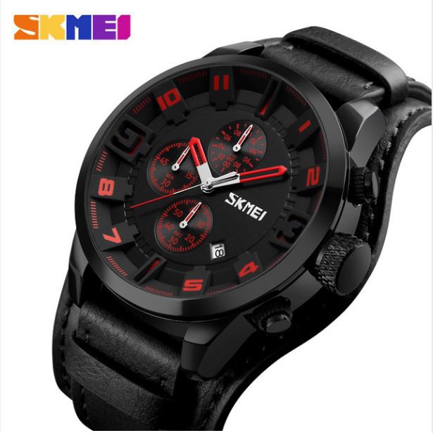 SKMEI 9165 Jam Tangan Pria Analog Chronograph WK-SBY