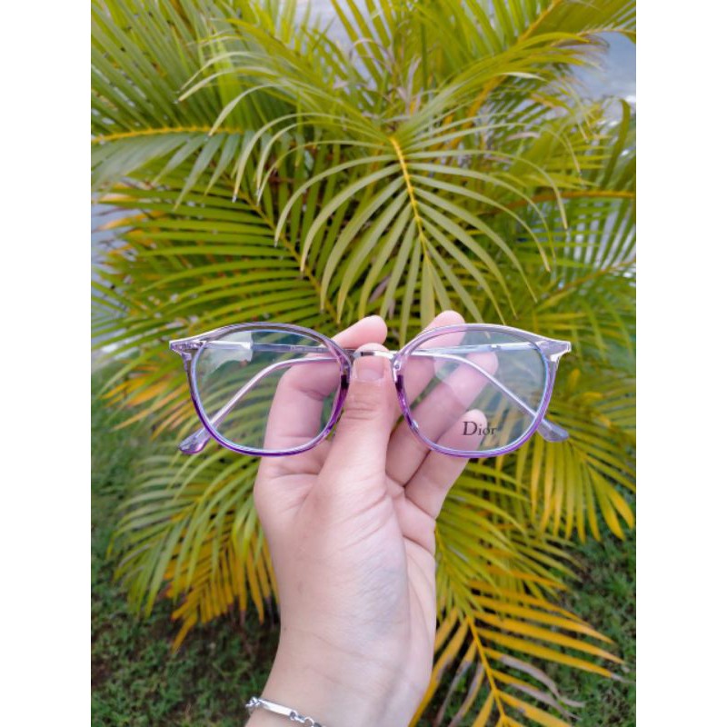 frame kacamata dr 1868 paket lensa minus antiradiasi
