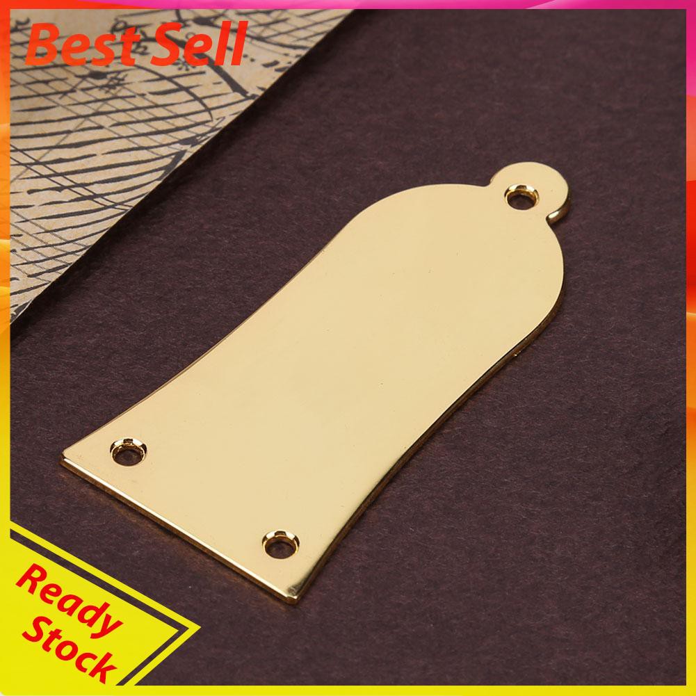 Cover Truss Rod 3 Lubang Bahan Metal Untuk Gitar Elektrikbass
