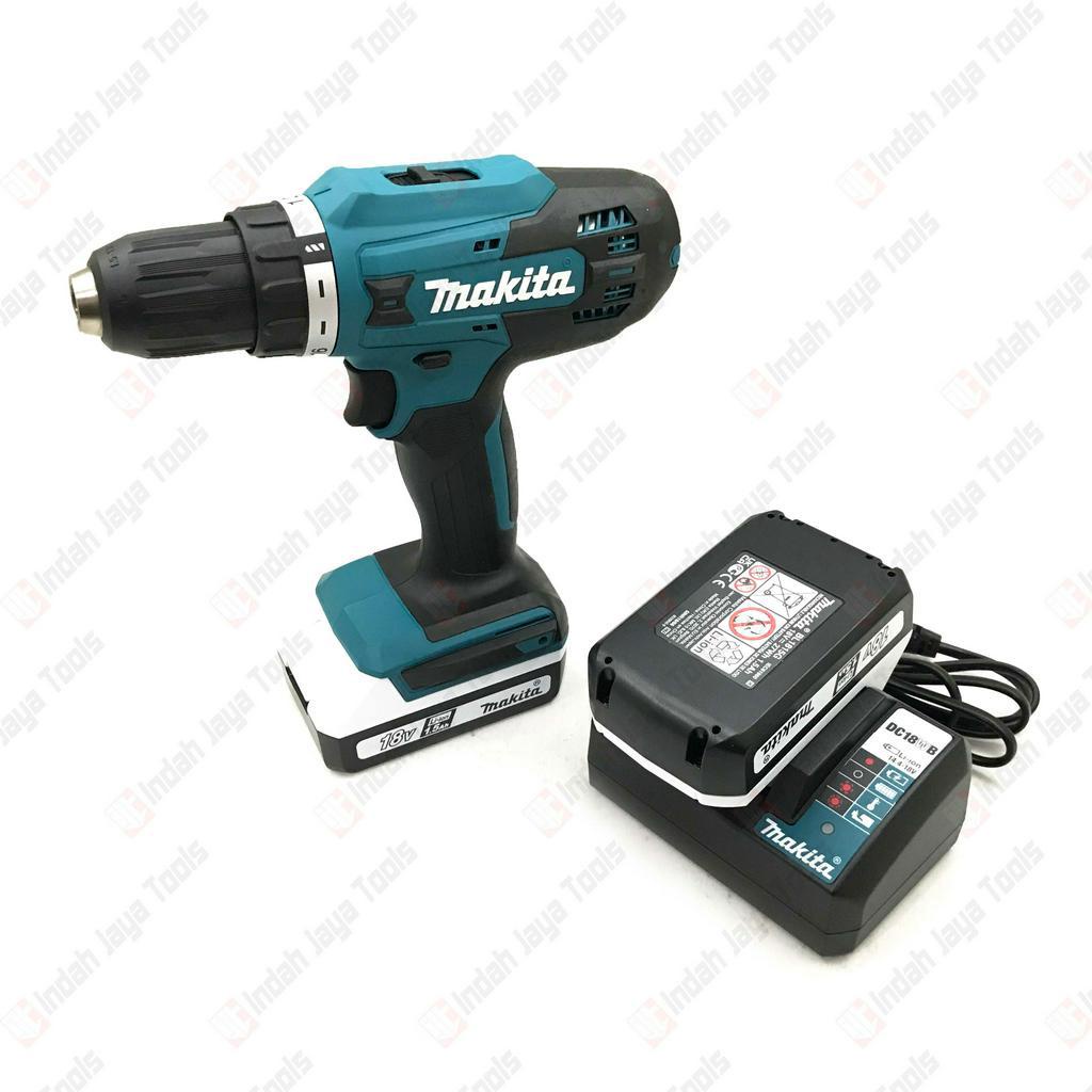 MAKITA DF488D Mesin Bor Cordless Baterai Besi Kayu Driver Drill DF 488