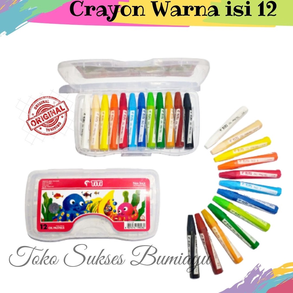 

Crayon Titi 12 Pcs Krayon Anak Titi 12 Warna Krayon Titi 12 Warna Crayon Titi 12 Pcs