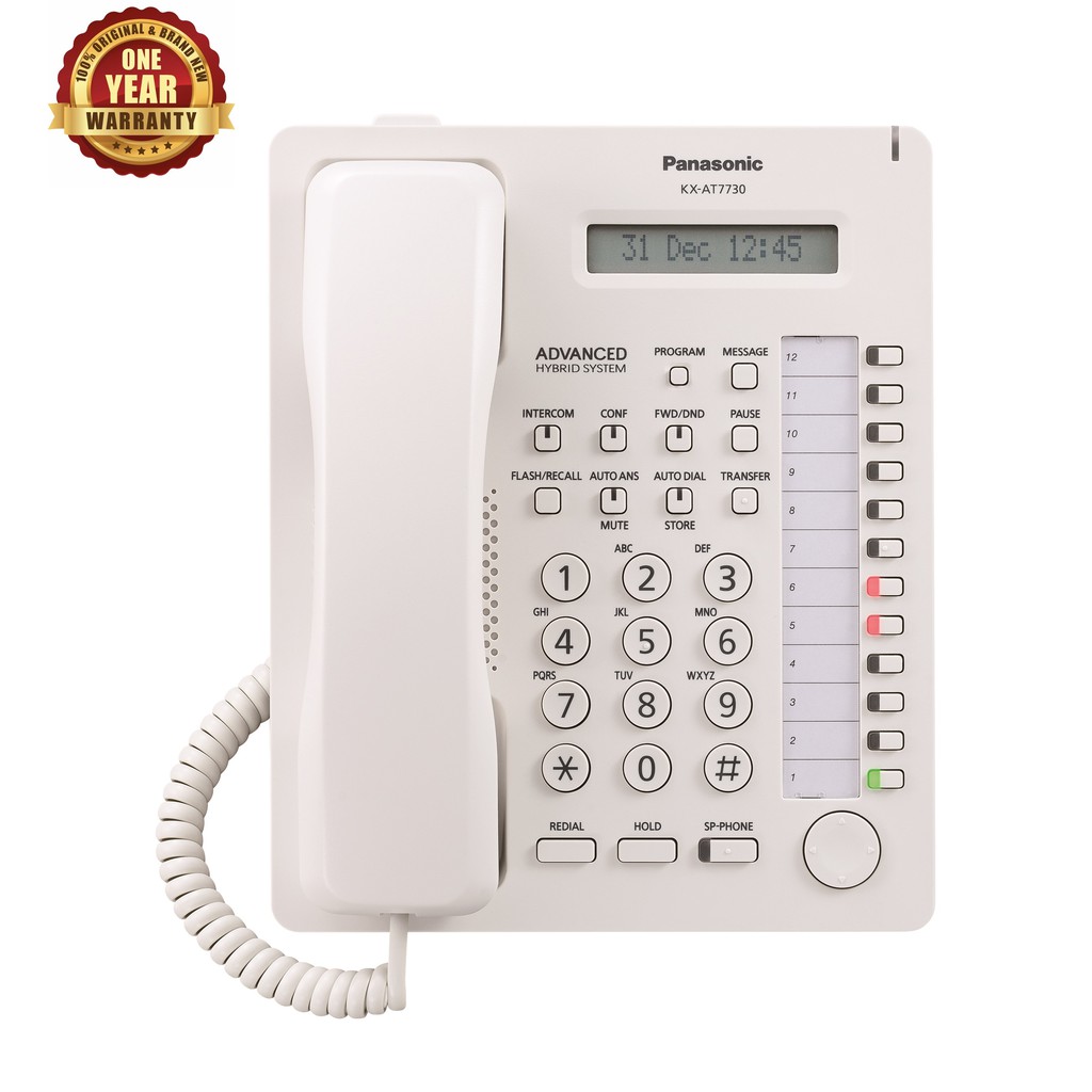 Panasonic PABX KX-TES824 + Telepon KX-AT7730