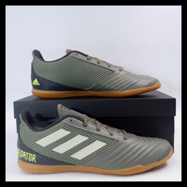 PROMO Sepatu Futsal Adidas Predator 19.4 IN Sala Legacy Green EF8216 Ori