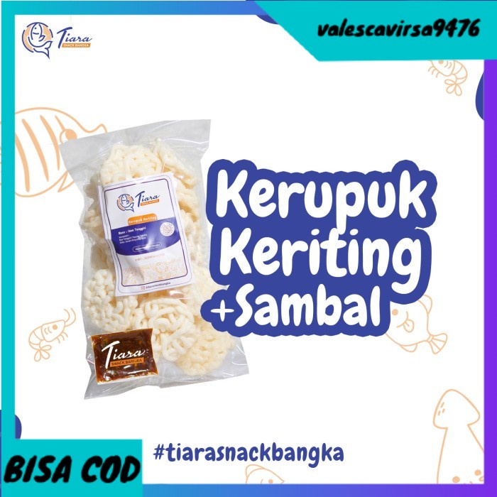 

⭐BISA COD⭐ Kerupuk Keriting Kecil Belinyu Bangka/ Makanan Khas Bangka / Oleh Oleh