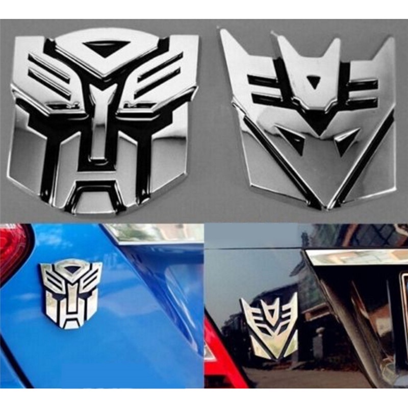 Emblem Mobil Transformers Logo Autobot Decepticon Transformers 3D