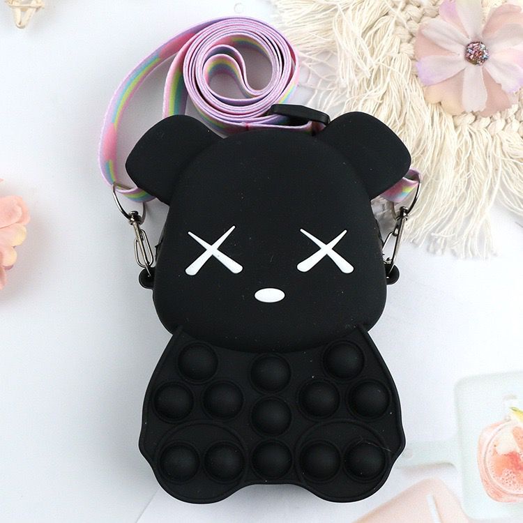 TASHAPPY EL 4535 Tas SELEMPANG Pop It Jelly Anak Cewek  Warna Keren Cantik Talpan supplier tas import