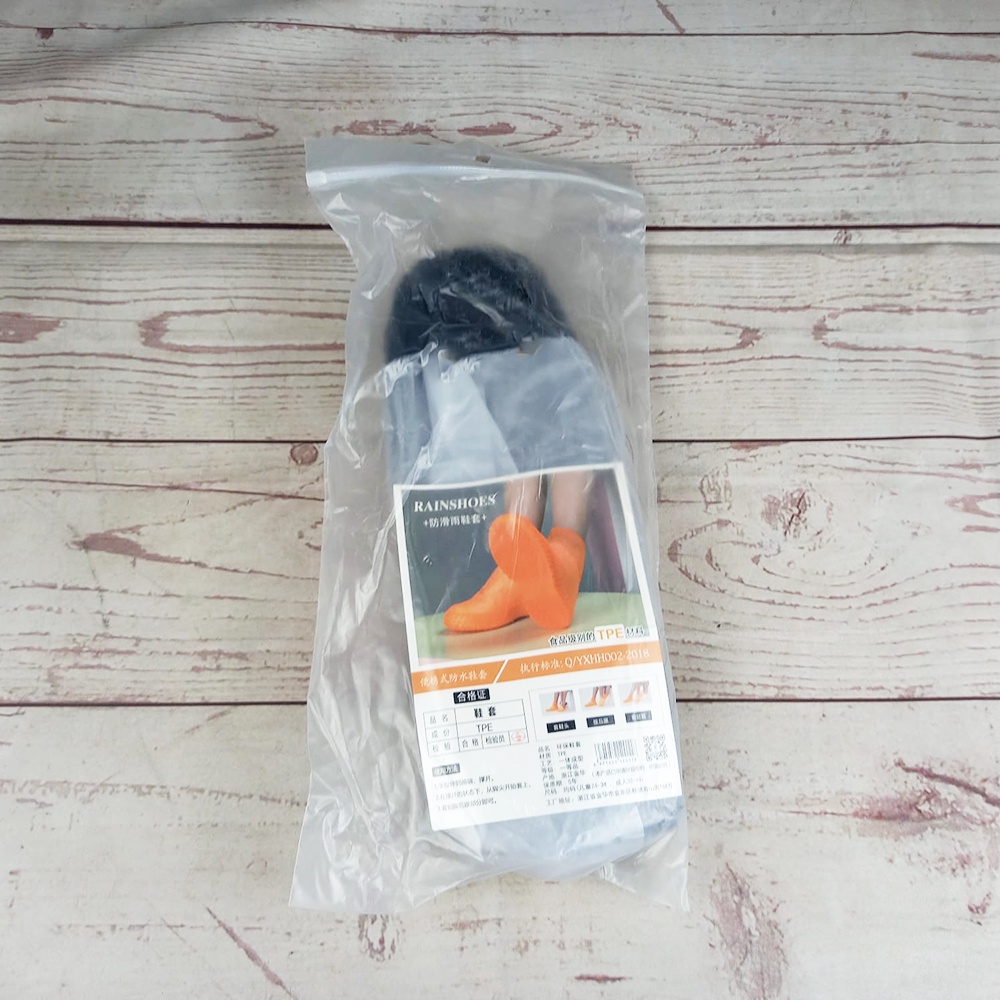 Cover Sepatu Hujan Reusable Rain Boot Cover - EM01