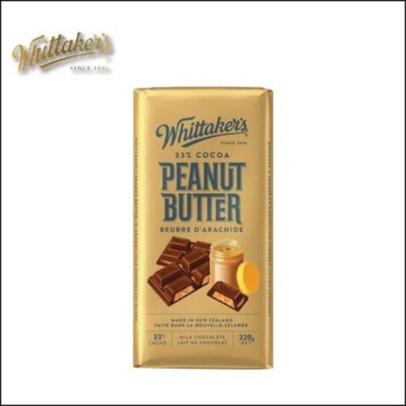 

Coklat whittakers peanut butter 200gr